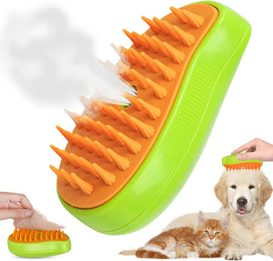 Kalamanda ™ | Cepillo vaporizador 3 en 1 para mascotas