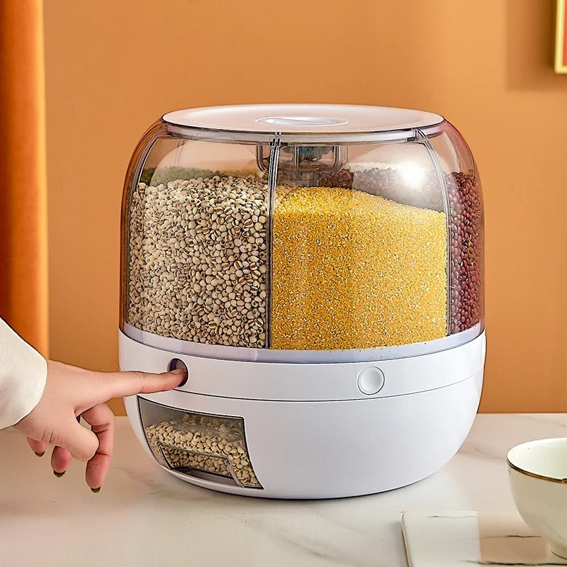 Dispensador Organizador Granos Giratorio