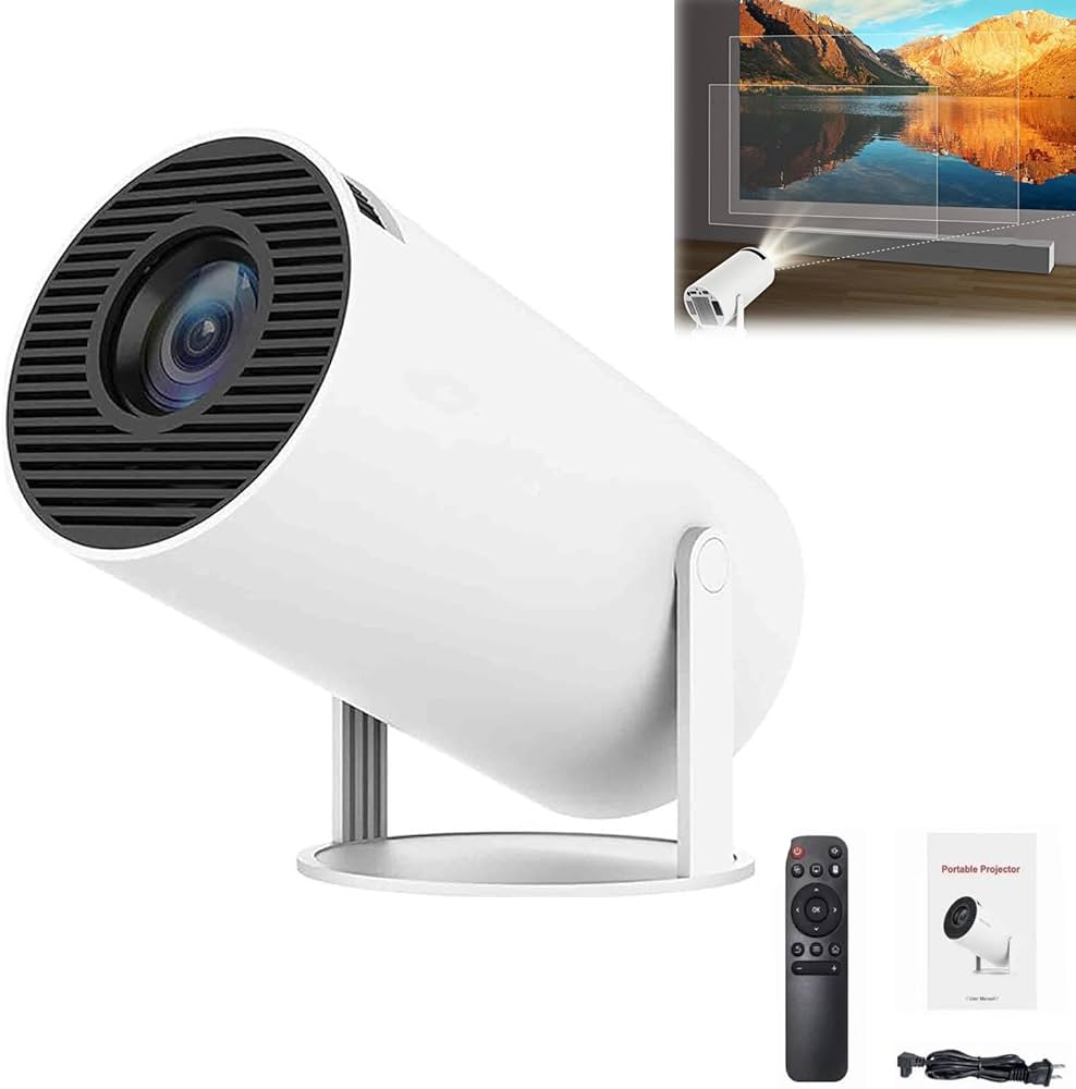 Proyector TV HY300  Compacto, Portátil y con Android TV