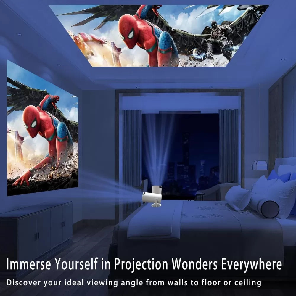 Proyector TV HY300  Compacto, Portátil y con Android TV