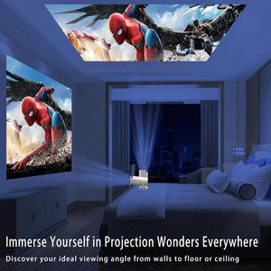 Proyector TV HY300  Compacto, Portátil y con Android TV