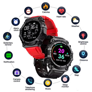 Combo Todo en Uno Maleta + Termo Digital + Reloj FD68