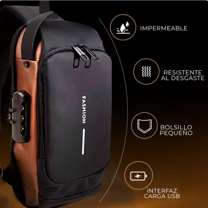 BOLSO RIÑONERA - ANTIRROBO