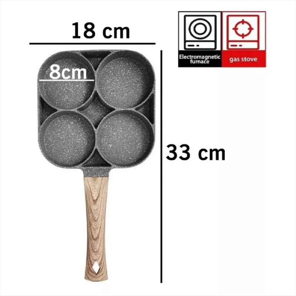 Sartén De 4 Puestos